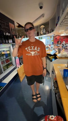 Customer photo review of Vintage 2005 Nike Texas Longhorns Tee (2XL)