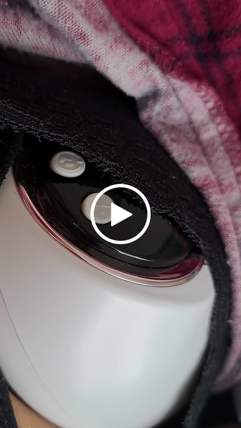 Customer video review of Extractor de leche inalámbrico