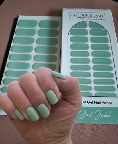 Kundenbewertung mit Foto zu UV Gel: Just Jaded