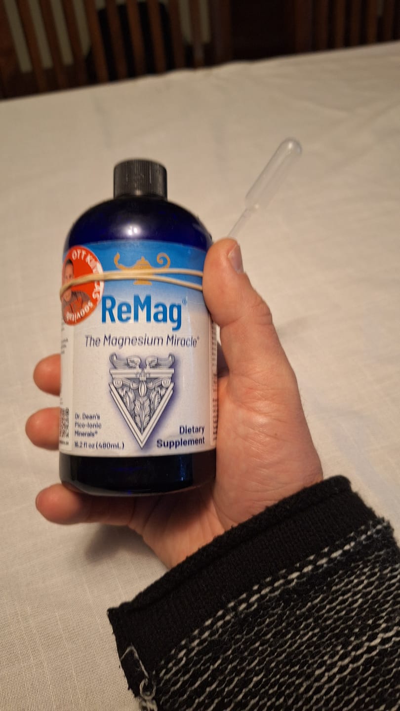 Customer photo review of ReMag® Liquid Magnesium, 480ml (toidulisand magneesiumiga)