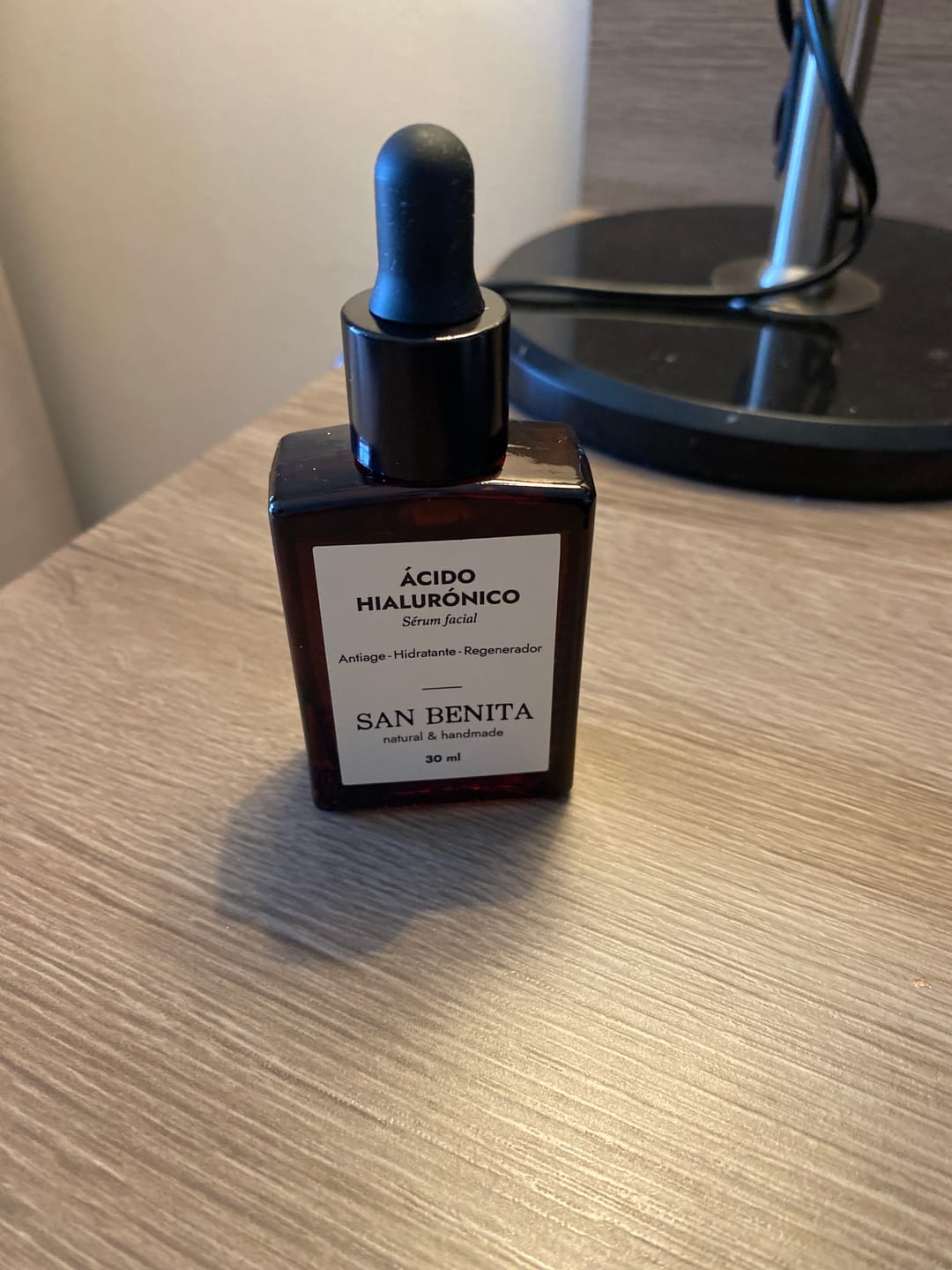 Customer photo review of Sérum Ácido Hialurónico