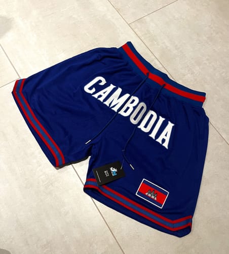 Customer photo review of Cambodia Basketball Shorts