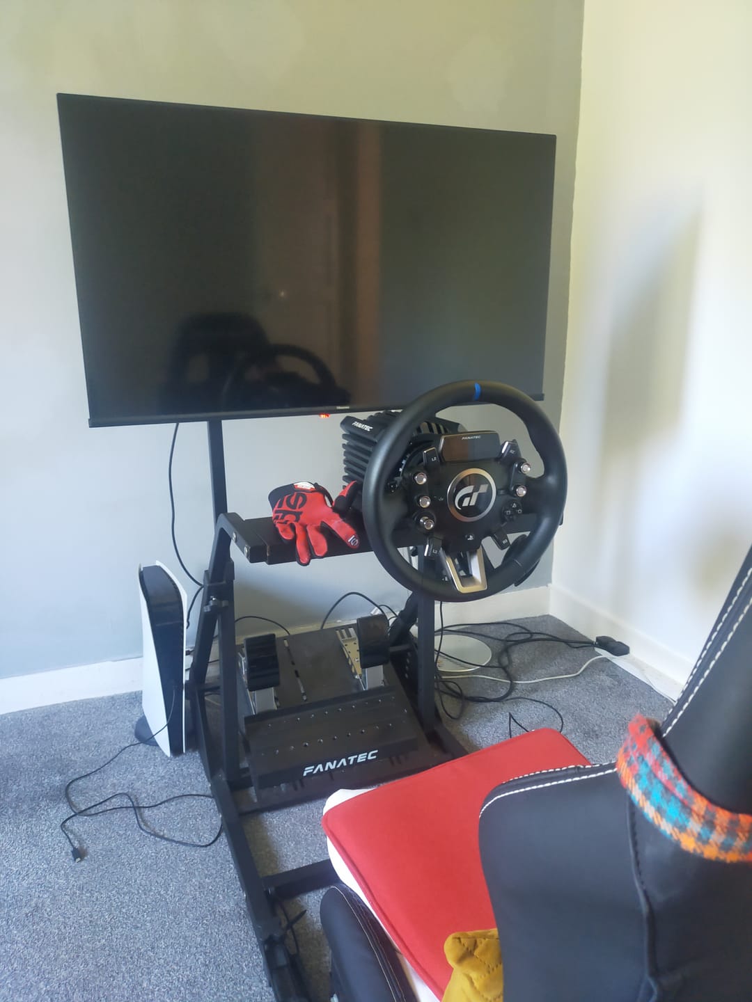 Customer photo review of ART Simulator Single Monitor Mount
