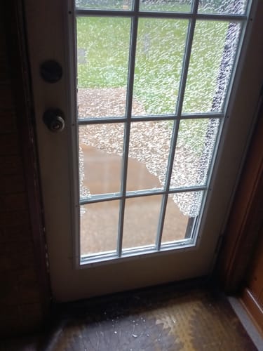 Customer photo review of Full Lite Frame Kit with 15 Grids