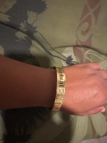 Customer photo review of 12mm Edena Heirloom Bangle