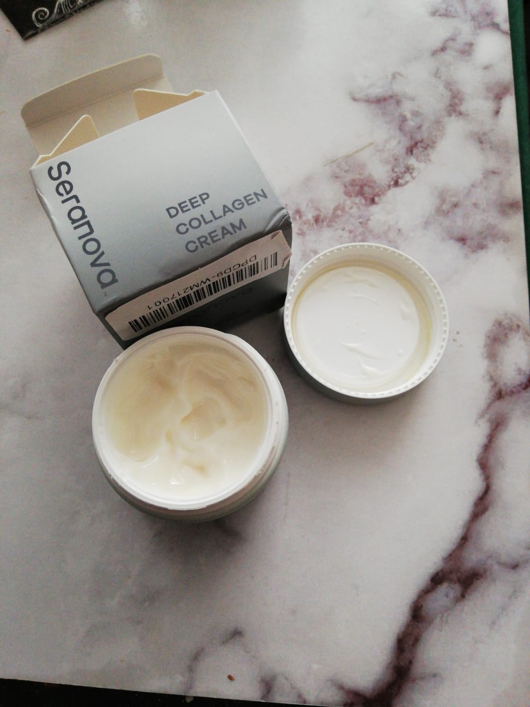 Customer photo review of Deep Collagen Cream
