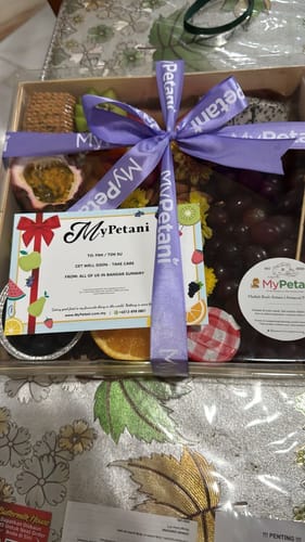 Customer photo review of Dusun Signature Fruit Grazing Platter [Malaysia]