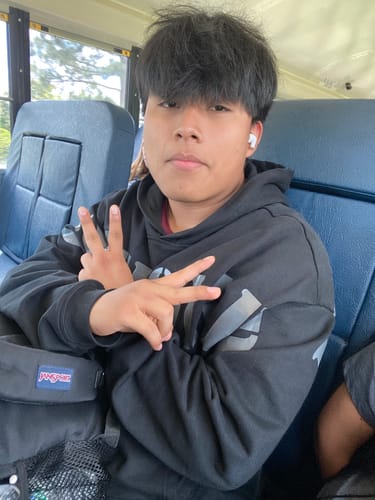 Customer photo review of Black Tech Hoodie