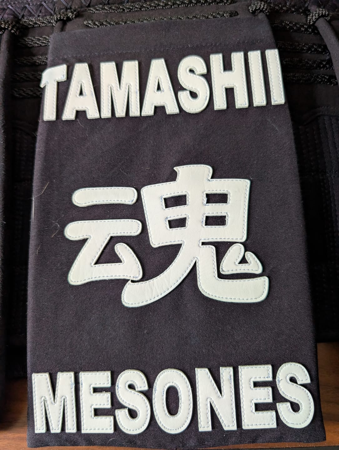 Customer photo review of Original Clarino Kendo Zekken (Nafuda)