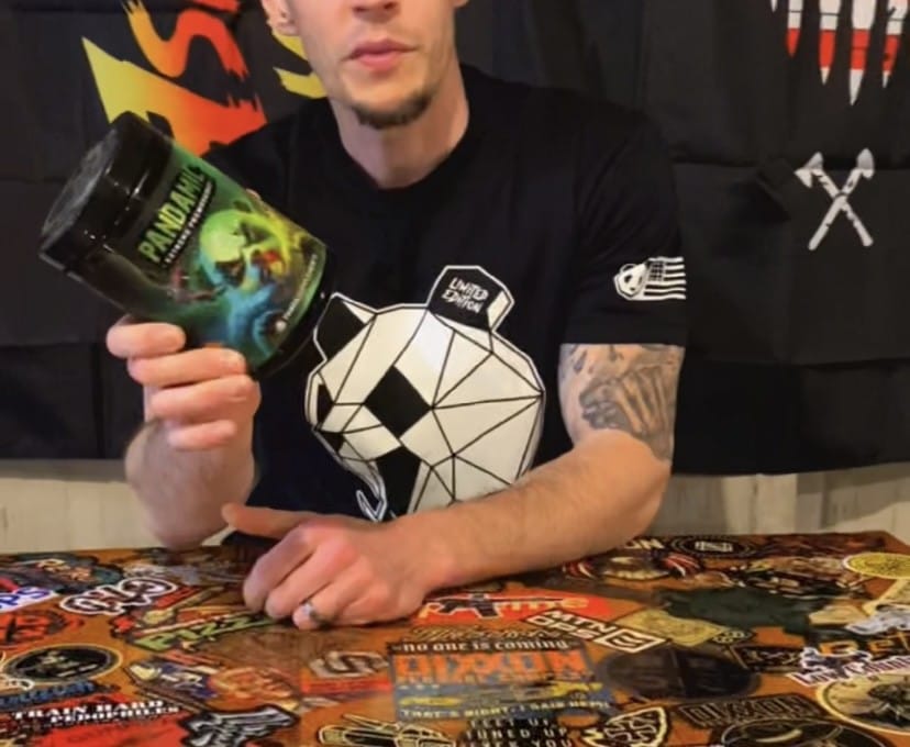 Customer photo review of Limited Edition 3D Angry Panda Tshirt