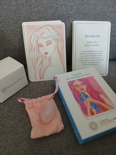 Customer photo review of Mon premier Oracle des messages de l'âme