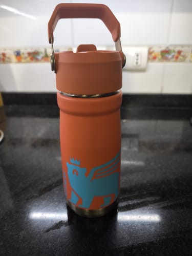 Customer photo review of Botella Térmica Stanley Flip Straw Rosado | 502 ml