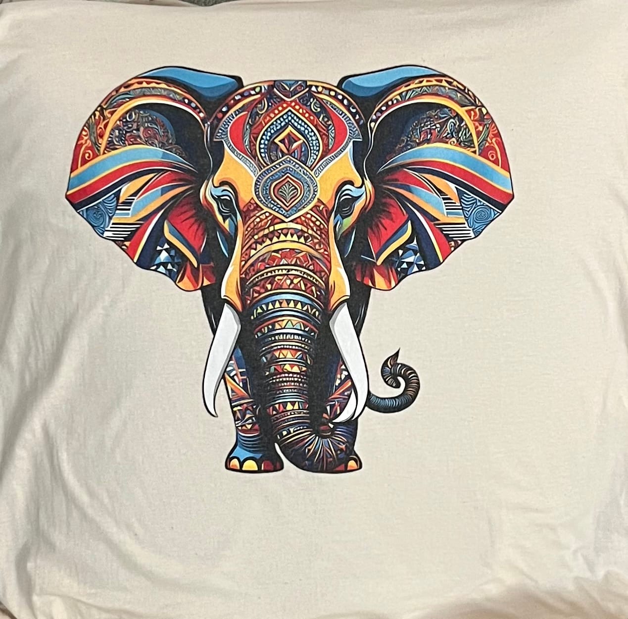 Customer photo review of Majestic Elephant T-Shirt