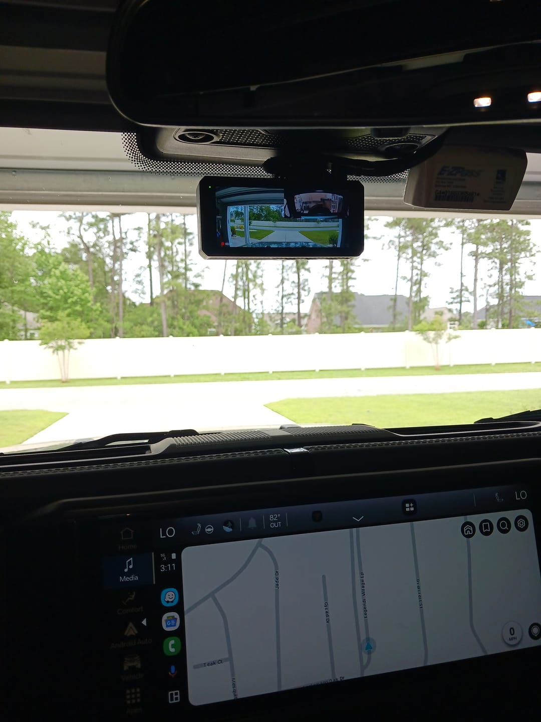 Customer photo review of F77 STARVIS 2 4K+4K Dual IMX678 Voice Control 5.8GHz High Speed WIFI Dash Cam