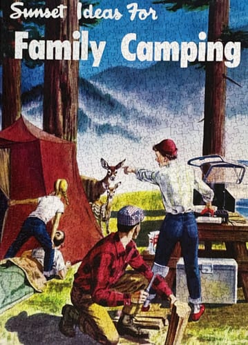 Customer photo review of Family Camping Puzzle