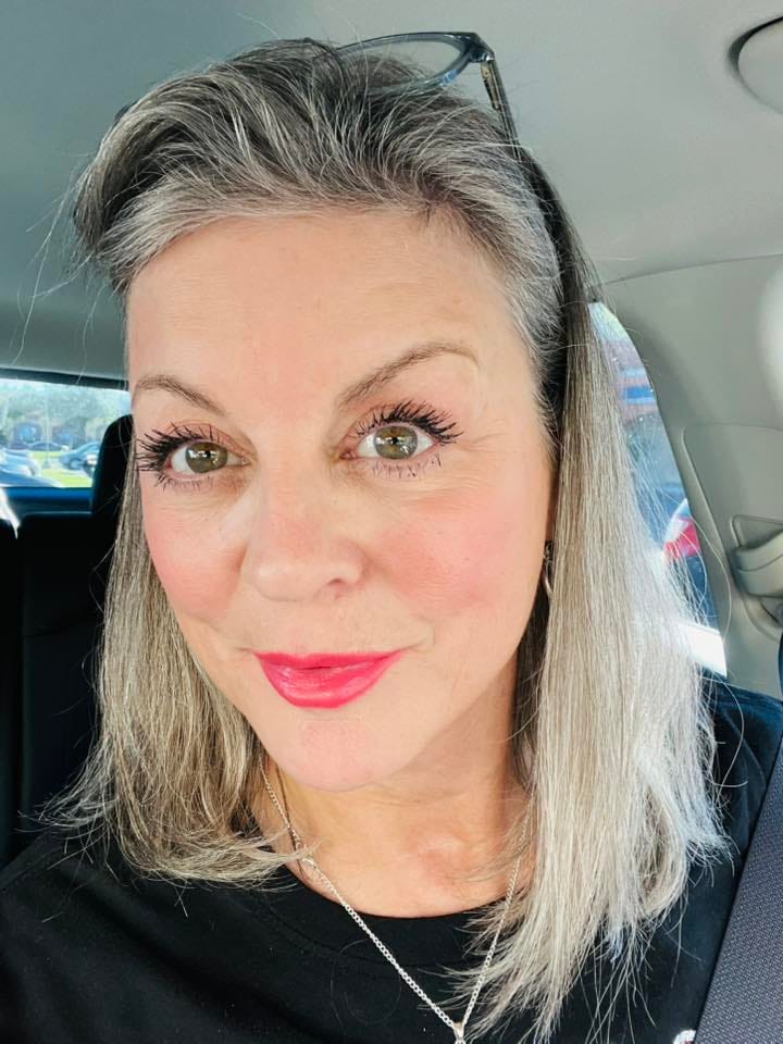 Customer photo review of Blueberry Fields Thicker Hair Bundle