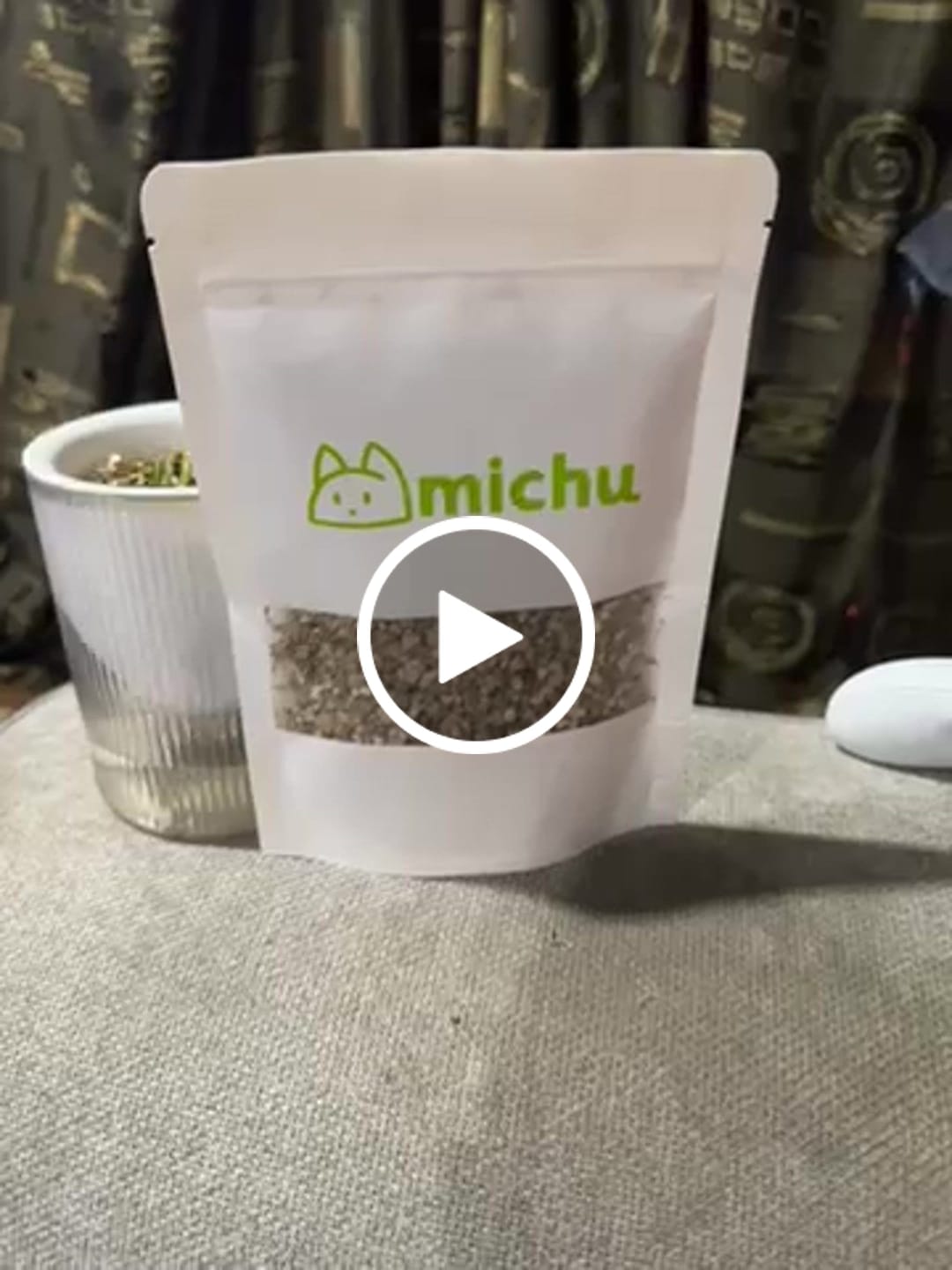 Customer video review of Michu Cat Grass Seed Replacement Pack - The Ultimate Solution for Lush and Healthy Cat Grass Growth in Australia