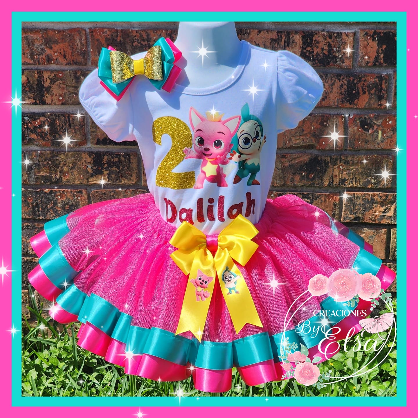 Customer photo review of Girl's Short Sleeve Shirts