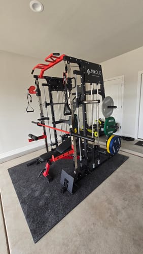 Customer photo review of M4-1.0 Home Gym Package