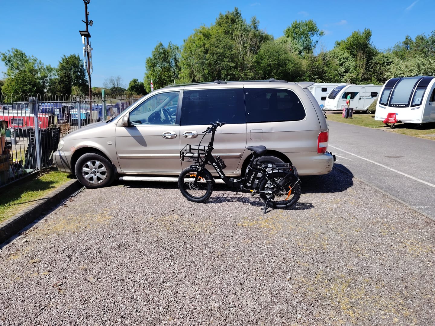 Customer photo review of Engwe L20 SE 250W 20" Foldable Electric Trekking Bike 561Wh Step-through E-bike