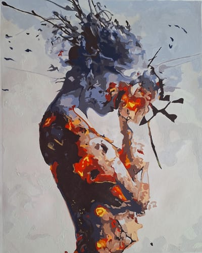 Customer photo review of Malen nach Zahlen - Heilende Seele