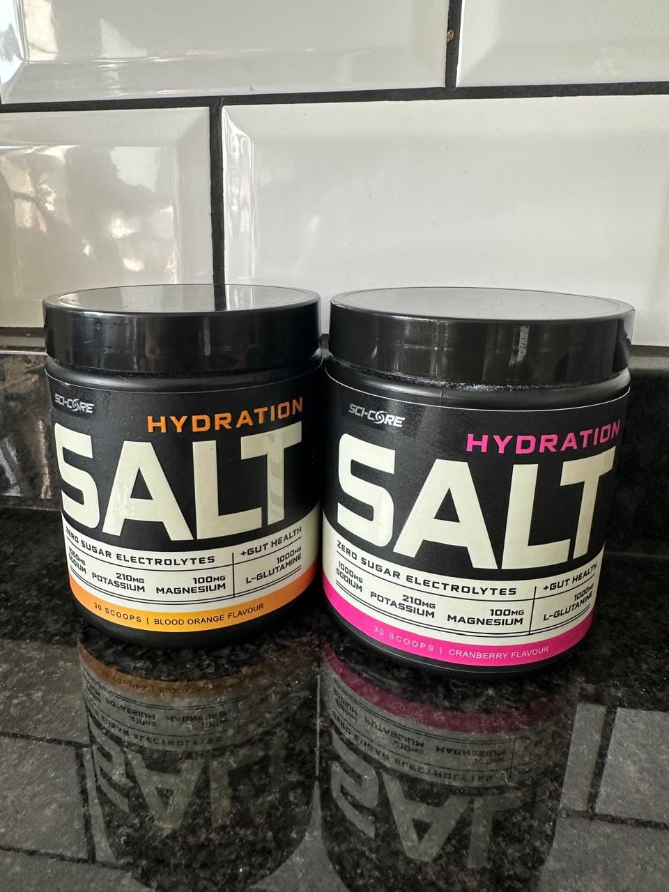 Customer photo review of HYDRATION SALT + CREATINE