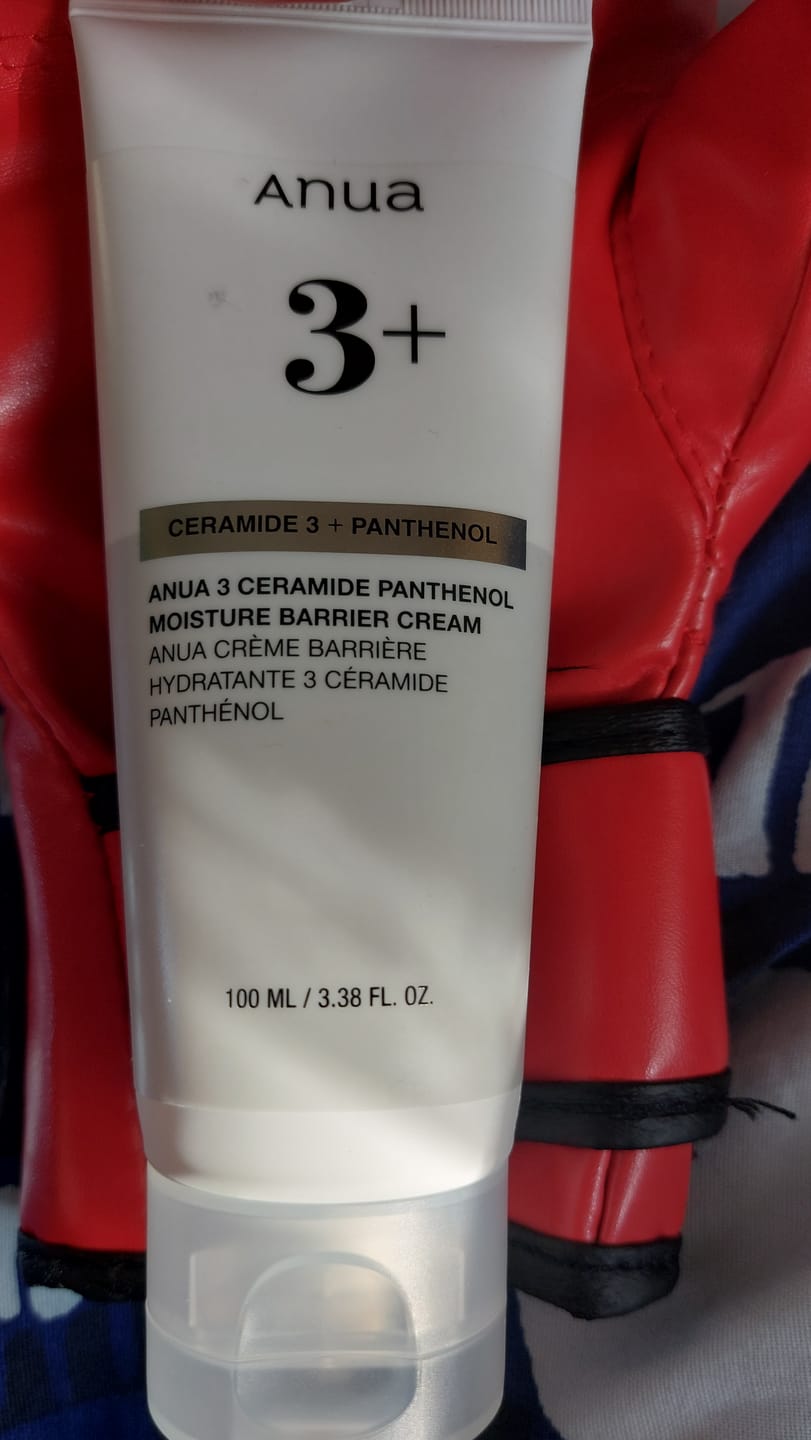Customer photo review of Atjaunojošs krēms ar keramīdiem un pantenolu Anua 3 Ceramide Panthenol Moisture Barrier Cream