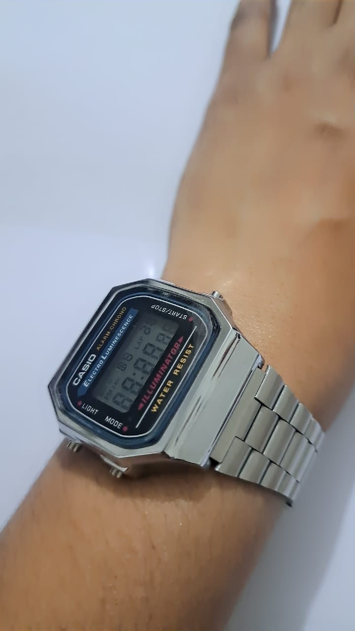 Customer photo review of Vintage A168 Unisex (Digital Watch)