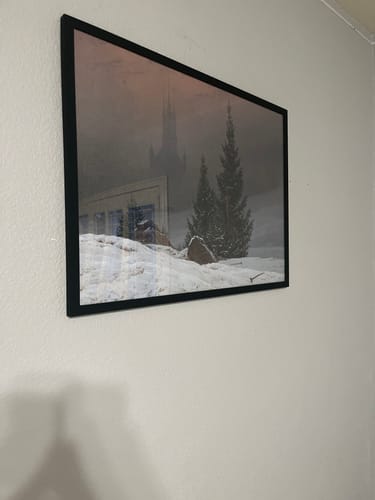 Customer photo review of Winter Landscape | Caspar David Friedrich | 1811