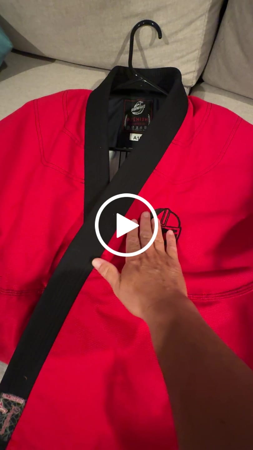 Customer video review of Defender Red Sublimation Brazilian Jiu Jitsu Gi (BJJ GI)