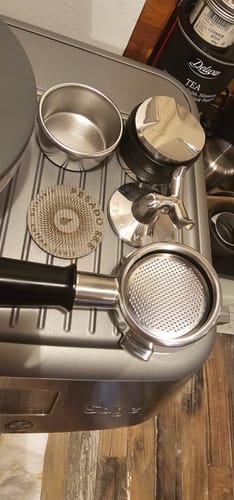 Customer photo review of 53.5 & 58.5mm Puck Diffuser Screen