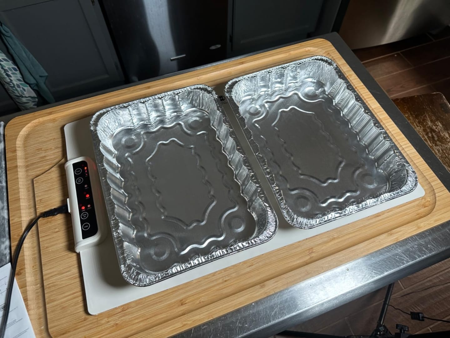 Customer photo review of Flexible Food Warming Mat