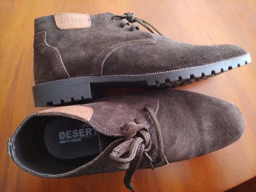 Customer photo review of DARA CHOC DESERT BOOT