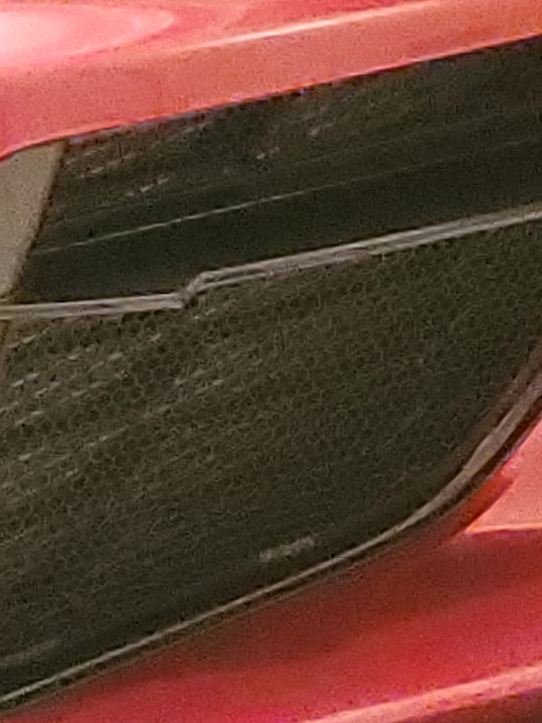 Customer photo review of Corvette C8 Front Mesh Grill Insert Cover