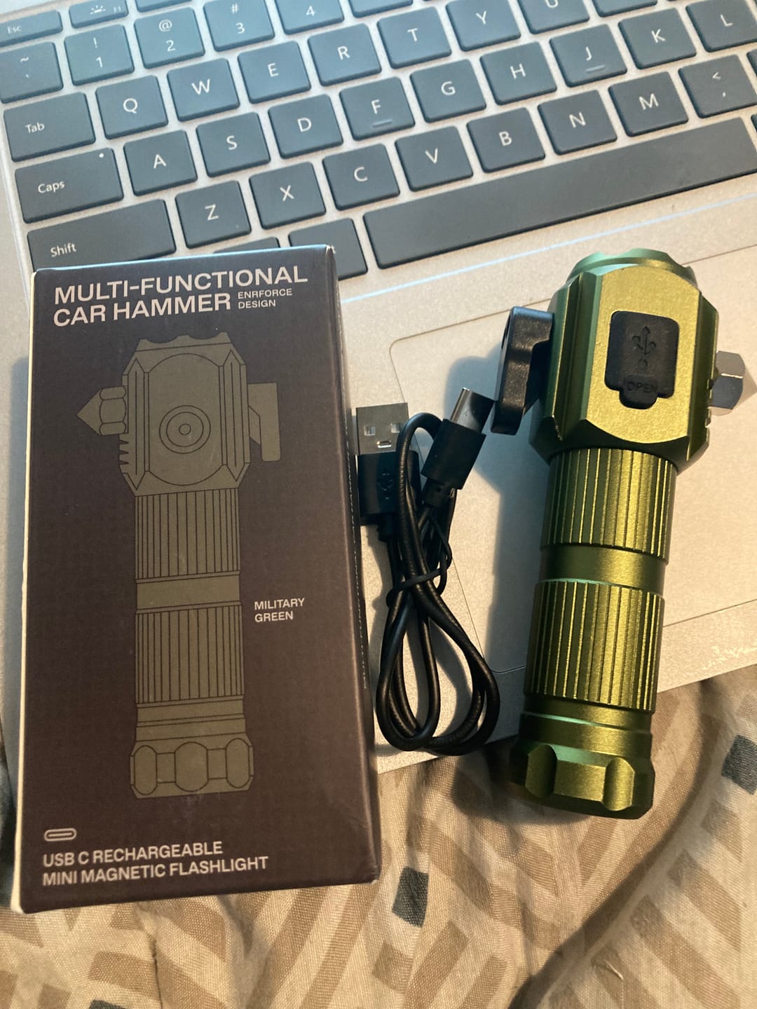 Customer photo review of Multi-Functional Car Hammer