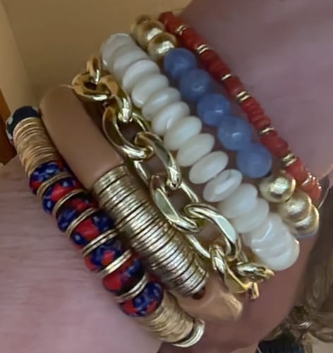Customer photo review of Cumberland Bracelet Stack