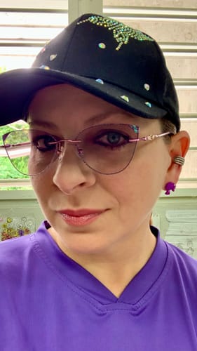 Customer photo review of Jenna Eyeglasses