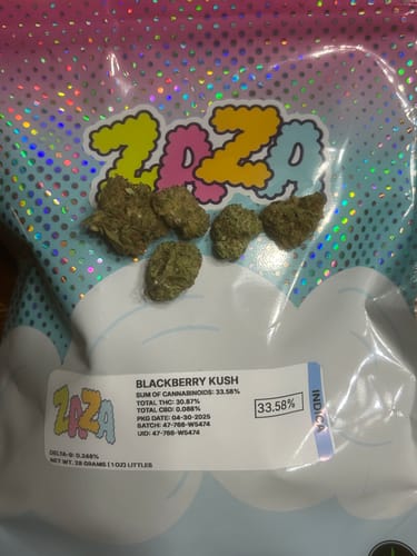 Customer photo review of Blackberry Kush - 28 Grams Littles - Indica