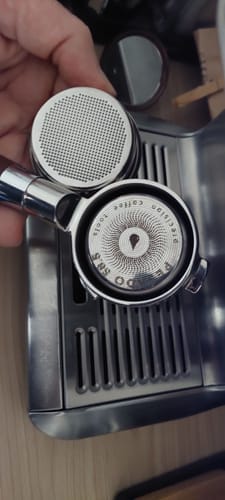 Customer photo review of High Extraction He[%] 54mm Breville Filter Basket - Dosing 18g-20g