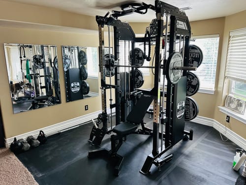 Customer photo review of Rubber Bumper Plates - Bundle Version