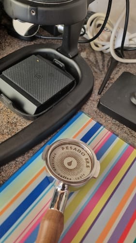 Customer photo review of 53.5 & 58.5mm Puck Diffuser Screen