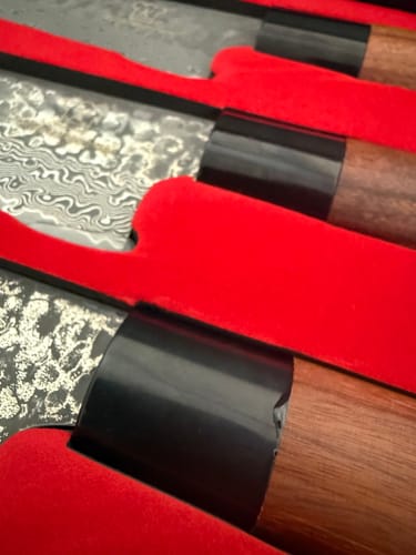 Customer photo review of Katachi Limitiertes Messerset