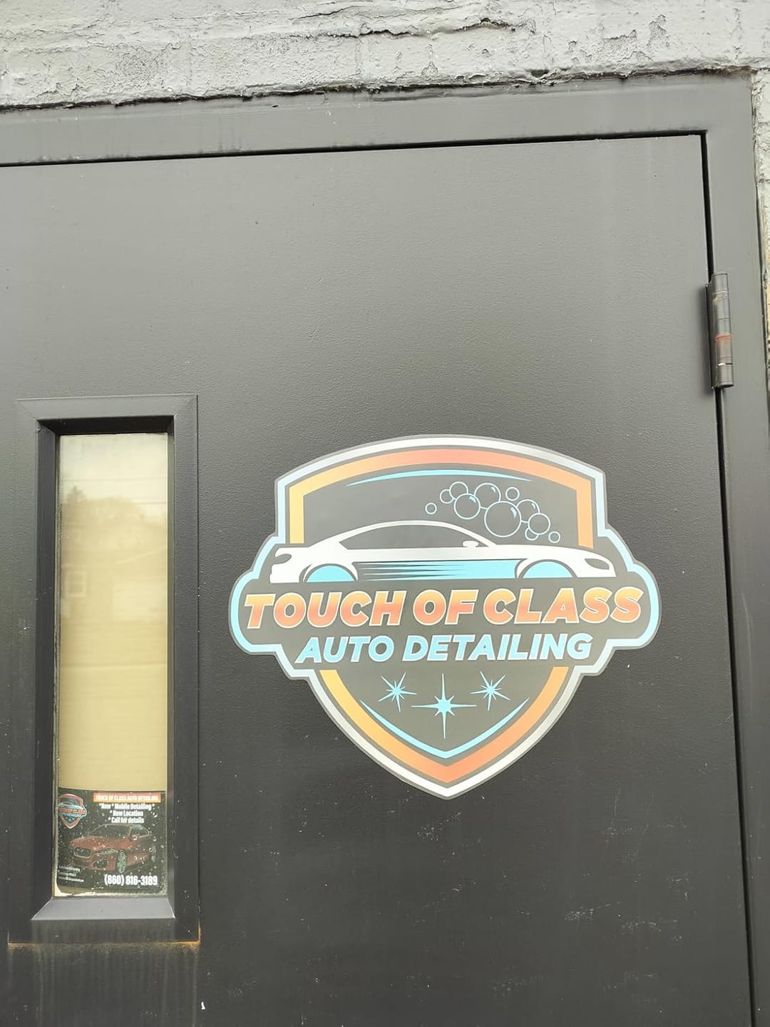 Customer photo review of Custom - Car Magnet Sign