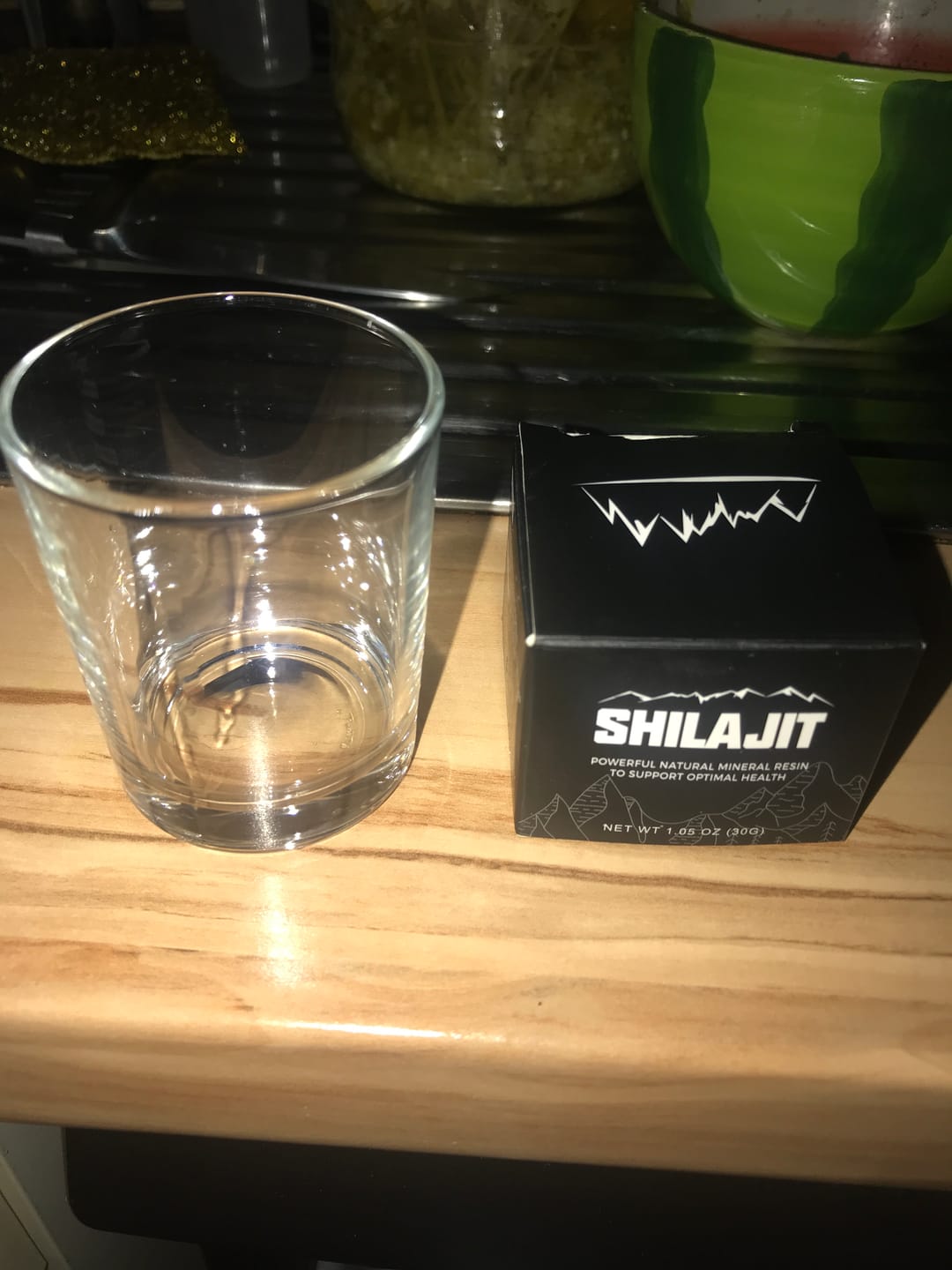Customer photo review of 100% Himalaya Shilajit