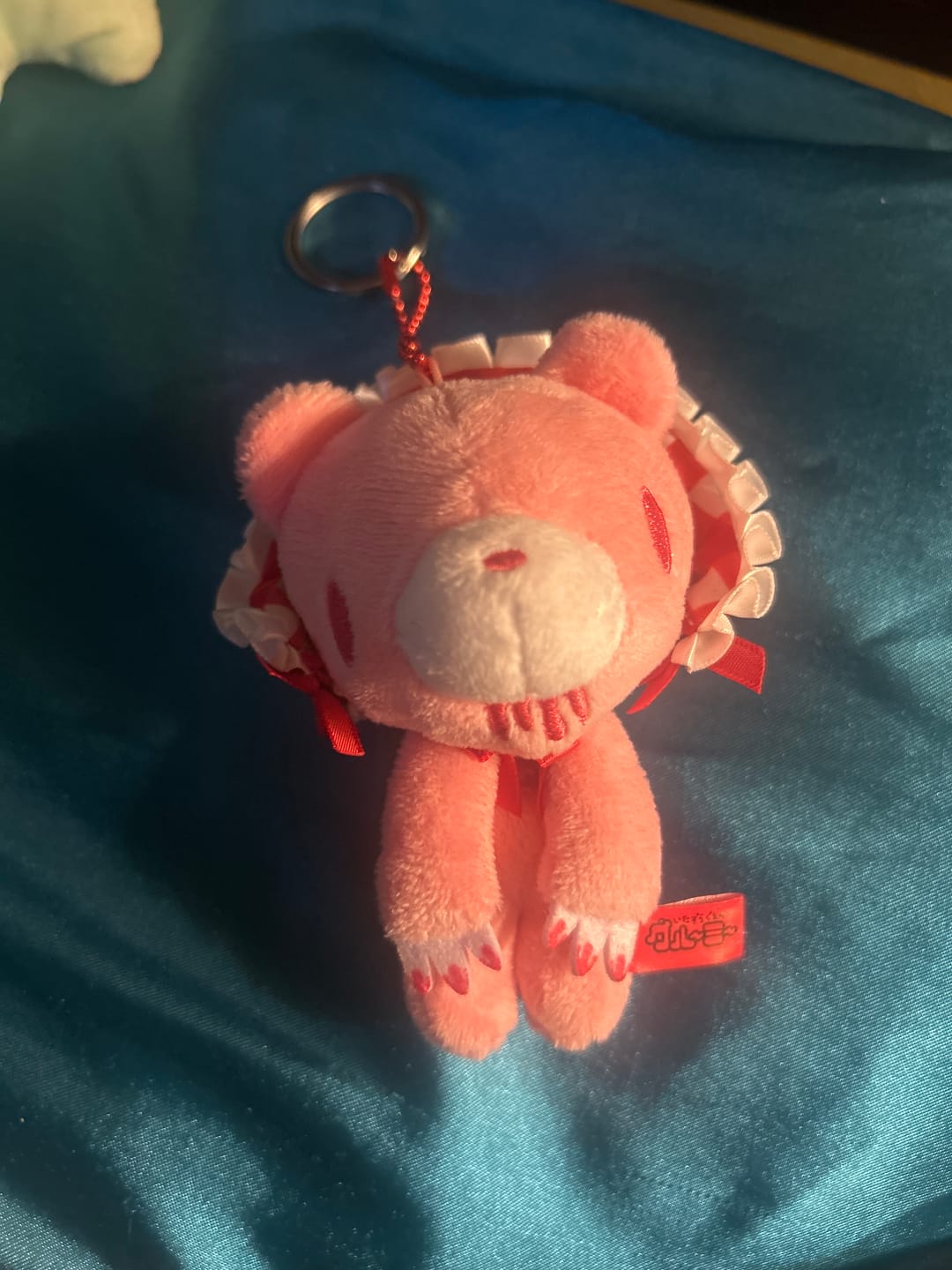 Customer photo review of Gloomy Bear Mini Lolita Soft Keychain (Pink)