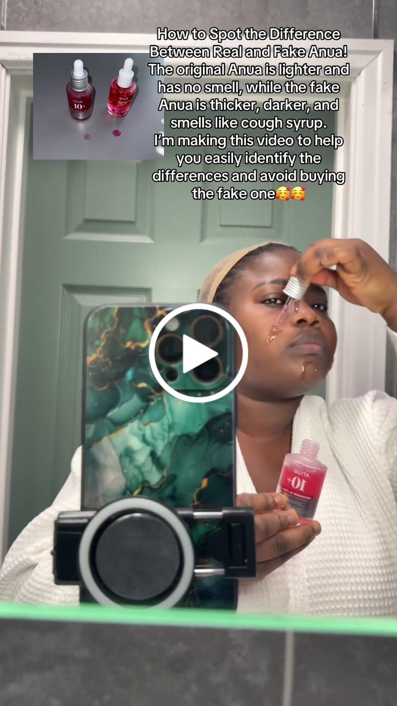 Customer video review of [Anua] Niacinamide 10% + TXA 4% Dark Spot Correcting Serum 30ml