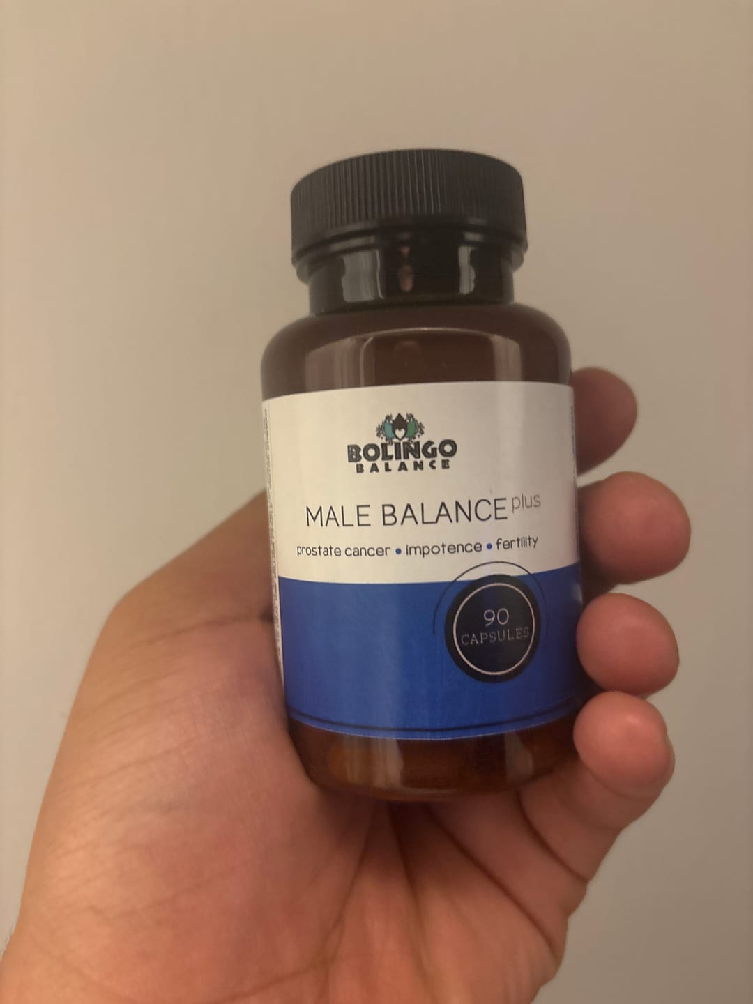 Customer photo review of MALE BALANCE PLUS