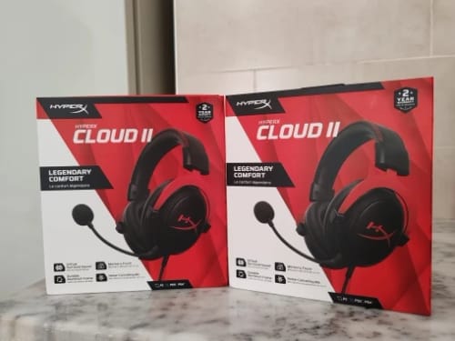 Customer photo review of HyperX Cloud II – Wired Gaming Headset