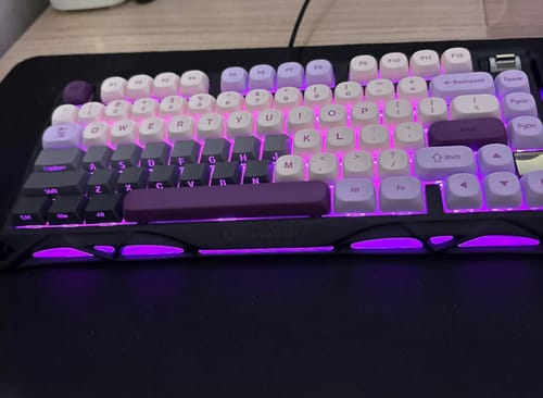 Customer photo review of GravaStar K1 75% Wireless Mechanical Gaming Keyboard Boy & Girl Gift