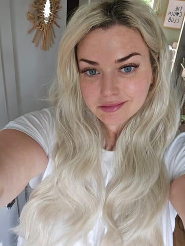 Customer photo review of The Loose Wave HD Fibre 24" Lace U Part Wig